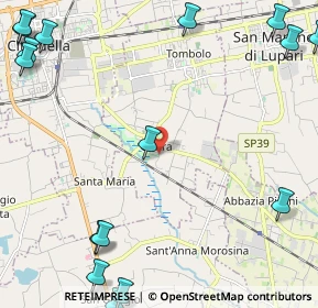 Mappa Via dei Carraresi, 35019 Tombolo PD, Italia (3.673)