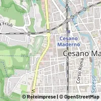 Kort Cesano Maderno