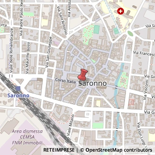 Mappa Corso Italia, 10, 21047 Saronno, Varese (Lombardia)