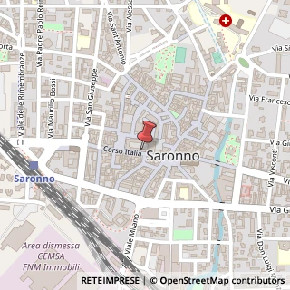 Mappa Corso Italia, 13, 21047 Saronno, Varese (Lombardia)