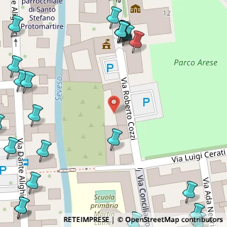 Mappa Via Cozzi, 20811 Cesano Maderno MB, Italia (0.12286)