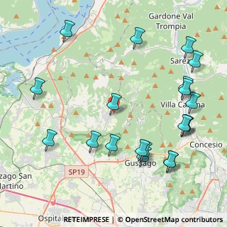 Mappa Via Maiolini, 25050 Ome BS, Italia (5.0725)