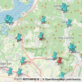 Mappa Via Maiolini, 25050 Ome BS, Italia (6.792)