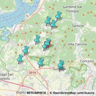 Mappa Via Maiolini, 25050 Ome BS, Italia (3.57)