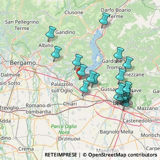 Mappa Via Giovanni Casa, 25040 Corte Franca BS, Italia (15.837)