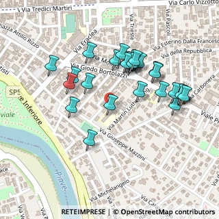 Mappa Via Martin Luther King, 30027 San Donà di Piave VE, Italia (0.21071)