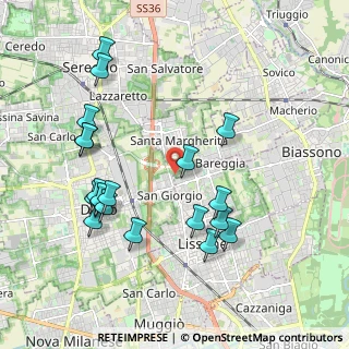 Mappa Via Boltraffio, 20851 Lissone MB, Italia (2.117)