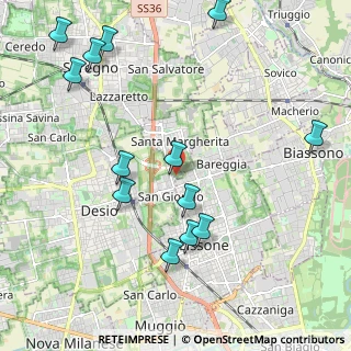 Mappa Via Boltraffio, 20851 Lissone MB, Italia (2.43)