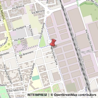 Mappa Via G. Tarra, 21, 20832 Desio, Monza e Brianza (Lombardia)