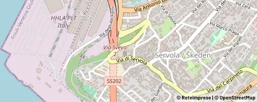 Mappa Trieste