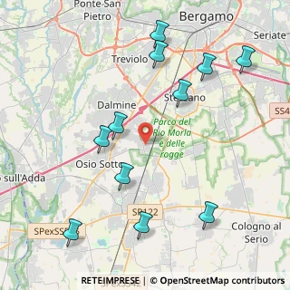 Mappa Piazza Roma, 24040 Levate BG, Italia (4.73182)