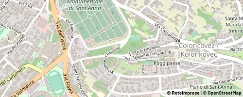 Mappa Trieste
