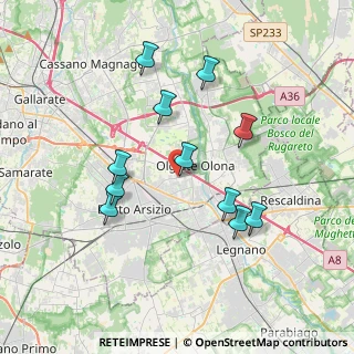 Mappa Via Piave, 21057 Busto Arsizio VA, Italia (3.46091)