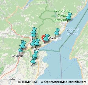 Mappa Via Ceriolo, 25083 Gardone Riviera BS, Italia (5.745)