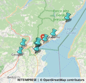 Mappa Via Ceriolo, 25083 Gardone Riviera BS, Italia (5.85909)