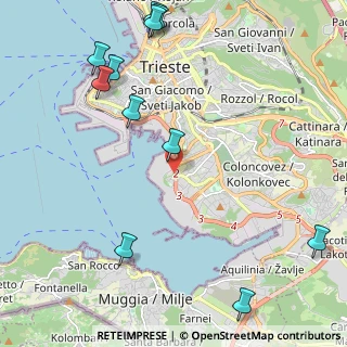 Mappa Via di Servola, 34145 Trieste TS, Italia (2.82273)