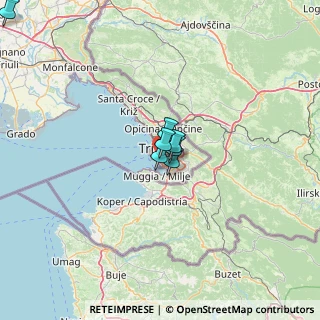 Mappa Via di Servola, 34145 Trieste TS, Italia (32.71615)