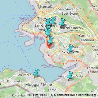 Mappa Salita e Via E. Demarchi, 34146 Trieste TS, Italia (1.84182)