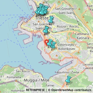 Mappa Salita e Via E. Demarchi, 34146 Trieste TS, Italia (2.40294)