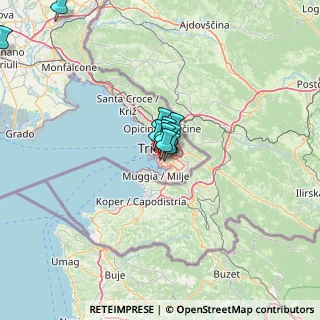 Mappa Salita e Via E. Demarchi, 34146 Trieste TS, Italia (11.19167)
