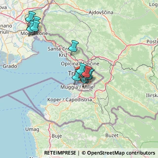 Mappa Salita e Via E. Demarchi, 34146 Trieste TS, Italia (13.31538)
