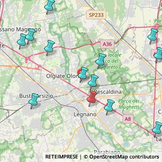 Mappa Via di Dio A., 21050 Marnate VA, Italia (5.87067)