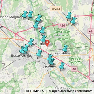 Mappa Via di Dio A., 21050 Marnate VA, Italia (4.17)