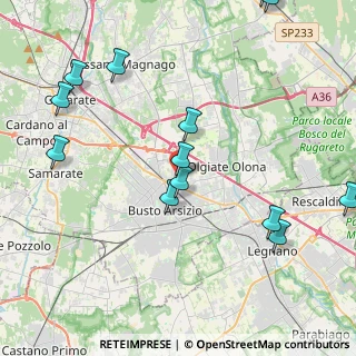 Mappa Via Repubblica, 21052 Busto Arsizio VA, Italia (5.42714)