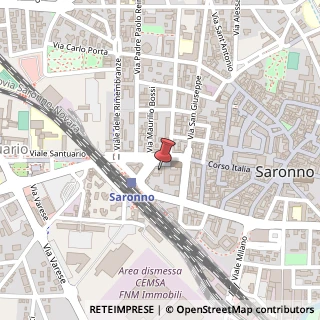 Mappa Piazza San Francesco, 7, 21047 Saronno, Varese (Lombardia)