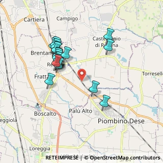 Mappa Via Dese, 31023 Resana TV, Italia (1.715)