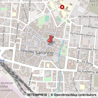 Mappa Via Padre Luigi Monti, 5, 21047 Saronno, Varese (Lombardia)