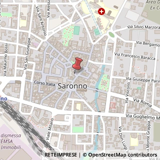 Mappa Via Portici, 18, 21047 Saronno, Varese (Lombardia)