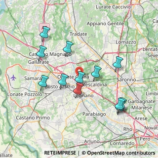 Mappa Palestra delle scuole medie, 21050 Marnate VA, Italia (7.575)