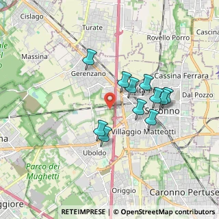 Mappa Via Enrico Toti, 21040 Gerenzano VA, Italia (1.47545)
