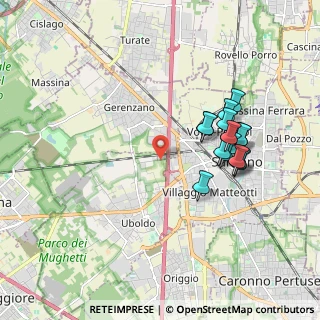 Mappa Via Enrico Toti, 21040 Gerenzano VA, Italia (1.77)