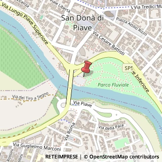 Mappa Via Argine Inferiore Destro, 30027 San Donà di Piave VE, Italia, 30027 San Donà di Piave, Venezia (Veneto)