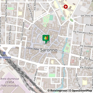 Mappa Vicolo Caldo, 20, 21047 Saronno, Varese (Lombardia)