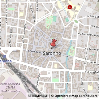Mappa Via Portici, 13, 21047 Saronno, Varese (Lombardia)