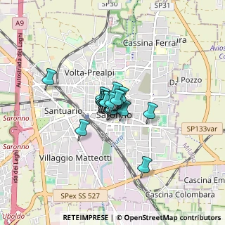 Mappa Piazza Libertà, 21047 Saronno VA, Italia (0.349)
