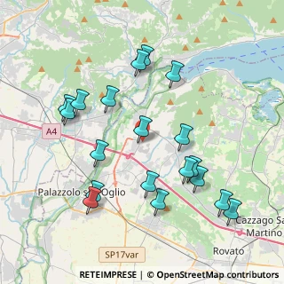 Mappa Viale Piemonte, 25031 Capriolo BS, Italia (4.12105)