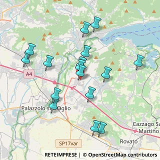 Mappa Viale Piemonte, 25031 Capriolo BS, Italia (3.85688)