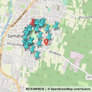 Mappa Via Ricci Carlo, 21017 Samarate VA, Italia (0.41852)