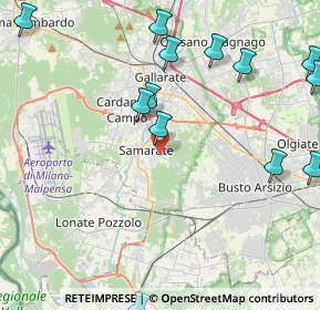 Mappa Via Ricci Carlo, 21017 Samarate VA, Italia (5.34462)