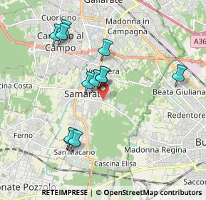 Mappa Via Ricci Carlo, 21017 Samarate VA, Italia (1.77167)