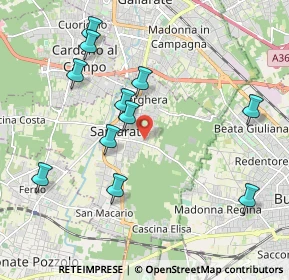 Mappa Via Ricci Carlo, 21017 Samarate VA, Italia (2.08364)