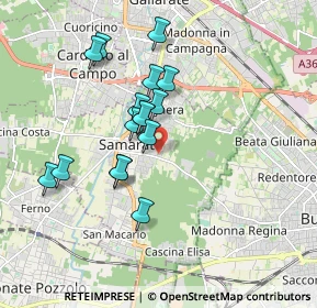 Mappa Via Ricci Carlo, 21017 Samarate VA, Italia (1.55875)