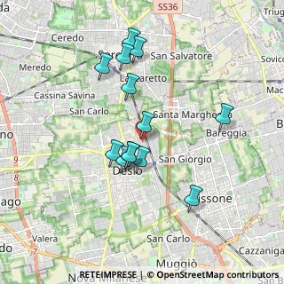 Mappa Via Lavoratori Autobianchi, 20832 Desio MB, Italia (1.62385)