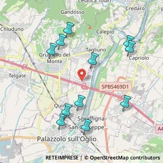 Mappa Castelli Calepio, 24060 Castelli Calepio BG, Italia (2.27273)