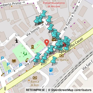 Mappa Via Gorizia, 20862 Arcore MB, Italia (0.04778)