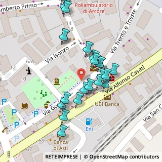 Mappa Via Gorizia, 20862 Arcore MB, Italia (0.05)
